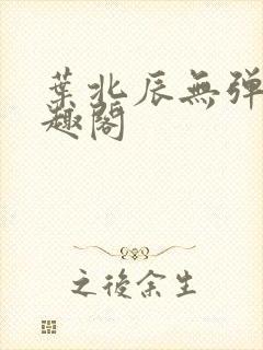 叶北辰无弹窗笔趣阁封面