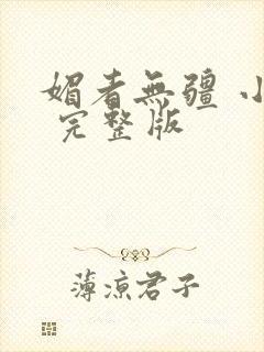 媚者无疆 小说 完整版