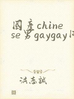 国产chinese男gaygay网站