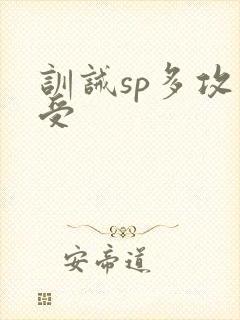 训诫sp多攻一受