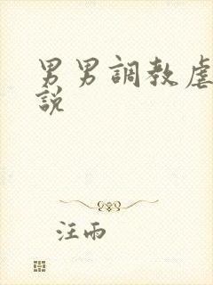 男男调教虐奴小说