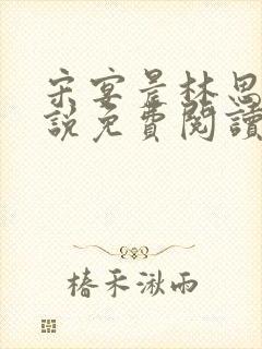 宋宴晨林思微小说免费阅读最新章节