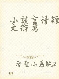 小说言情短篇甜文推荐