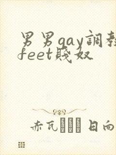 男男gay调教feet贱奴