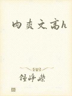 肉爽文高h封面