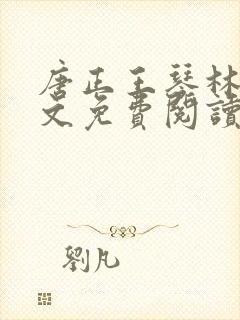 唐正王琴林媛全文免费阅读