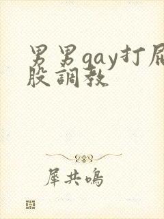 男男gay打屁股调教
