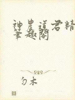 神农道君精校版笔趣阁