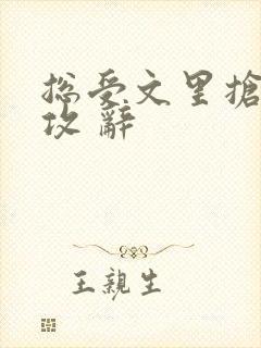 总受文里抢主角攻 辞封面