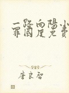 一路向阳小说无罪国度免费阅读封面