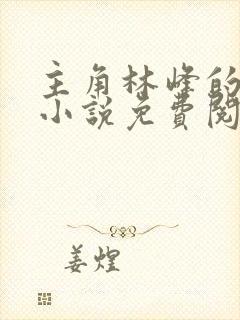 主角林峰的官场小说免费阅读无弹窗封面