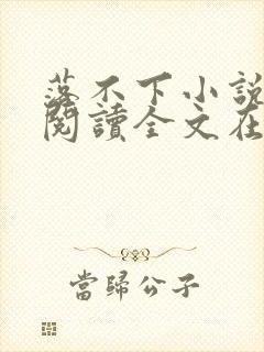 落不下小说免费阅读全文在线阅笔趣无弹窗