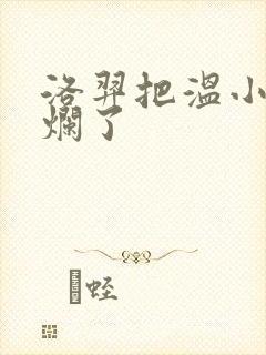 洛羿把温小辉做烂了