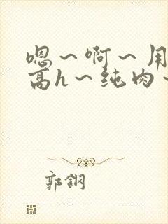 嗯～啊～用力～高h～纯肉～小说