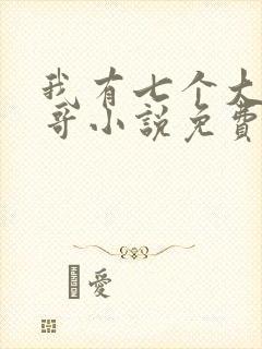 我有七个大佬哥哥小说免费下载