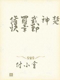 修罗武神楚枫更快章节