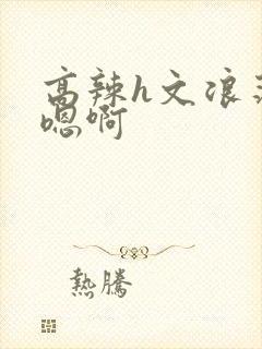 高辣h文浪荡嗯嗯啊封面