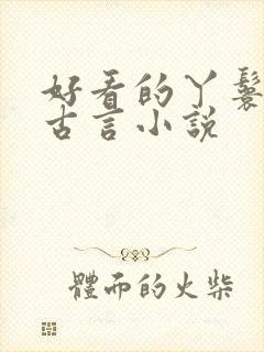 好看的丫鬟小说古言小说