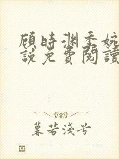 顾时渊季婉婷小说免费阅读最新章节