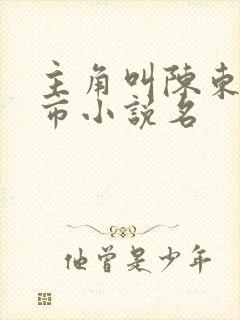 主角叫陈东的都市小说名