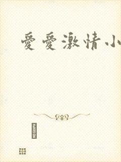 爱爱激情小说