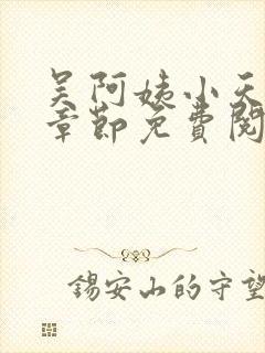 吴阿姨小天最新章节免费阅读