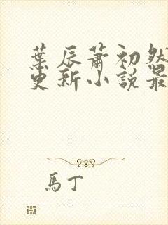 叶辰萧初然最快更新小说最新章节封面