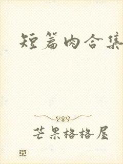 短篇肉合集h