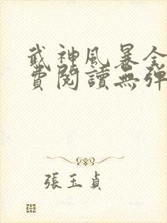 武神风暴全文免费阅读无弹窗笔趣阁