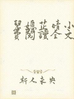 儿媳芷晴小说免费阅读全文