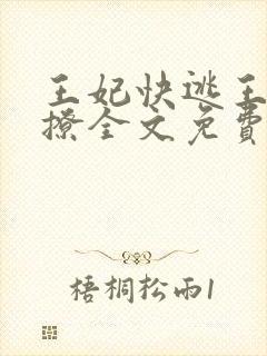 王妃快逃王爷别撩全文免费阅读