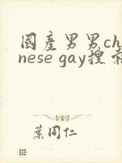 国产男男chinese gay搜索