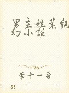 男主姓叶观的玄幻小说