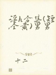 淫h合集(短篇,全黄)男男