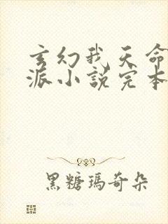 玄幻我天命大反派小说完本