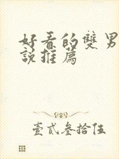 好看的双男主小说推荐