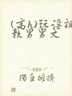 (高h)玩淫调教男男文