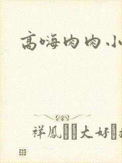 高嗨肉肉小说封面