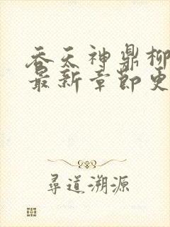 吞天神鼎柳无邪最新章节更新