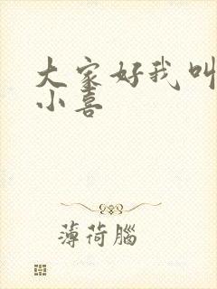 大家好我叫才林小喜