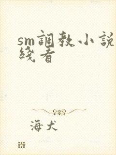 sm调教小说在线看