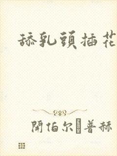 舔乳头插花心封面