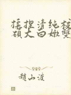 揉捏清纯校花的硕大白嫩双乳小说封面