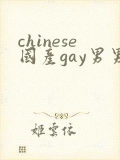 chinese国产gay男男网站