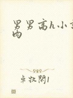 男男高h小说纯肉