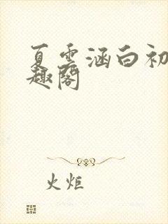 夏云涵白初秋笔趣阁