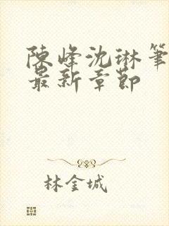 陈峰沈琳笔趣阁最新章节