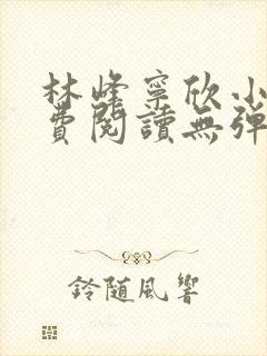 林峰宁欣小说免费阅读无弹窗