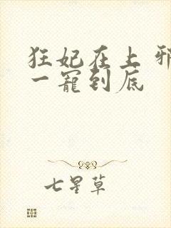 狂妃在上 邪王一宠到底