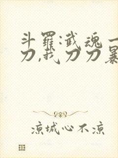 斗罗:武魂一把刀,我刀刀暴击txt